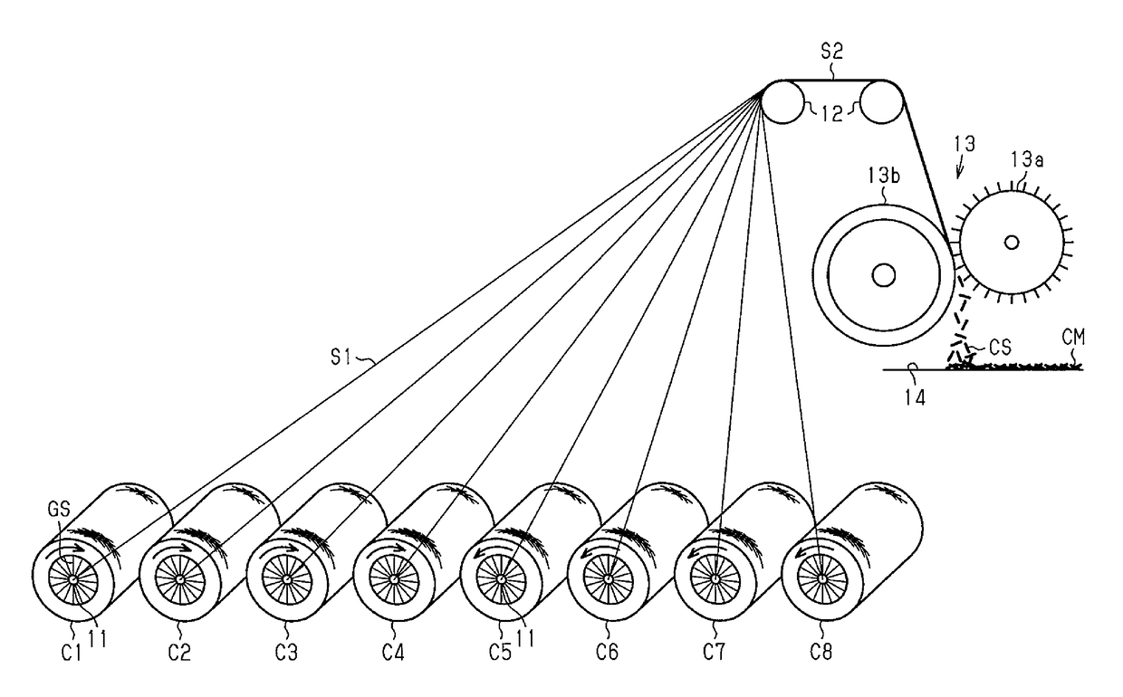 Method for manufacturing glass chopped strand and method for manufacturing glass chopped strand mat