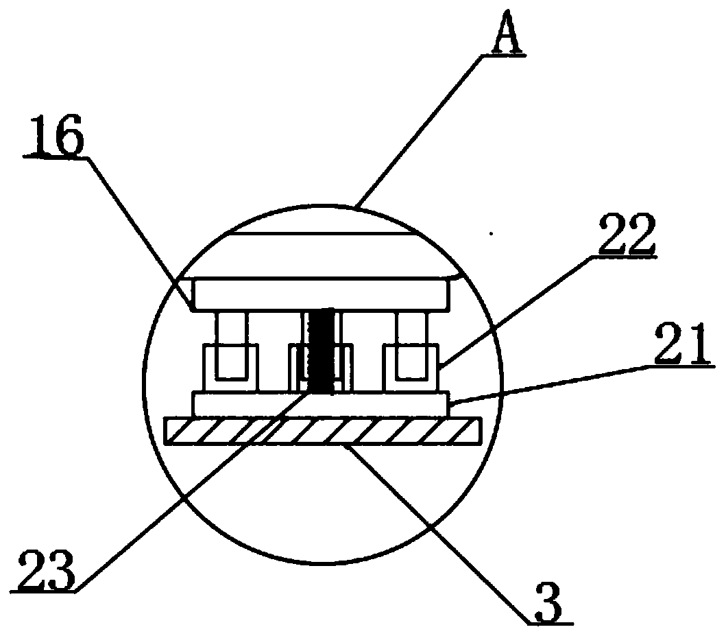 Movable carbon dioxide storage tank used for coal mine