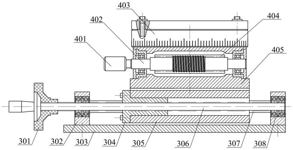 Adjustable twist drill grinding device