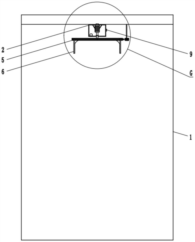 Nursing device for upper gastrointestinal bleeding in department of gastroenterology