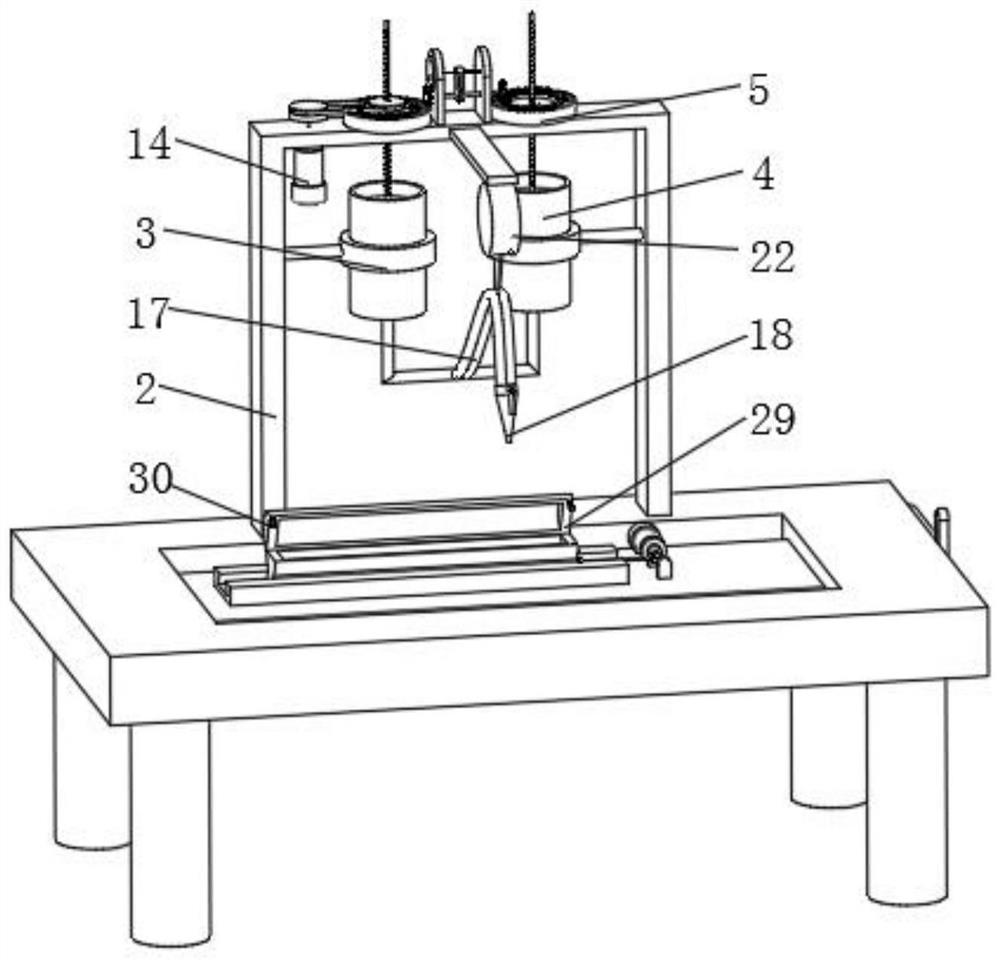 Foaming equipment for producing polyurethane foam plastic and production process