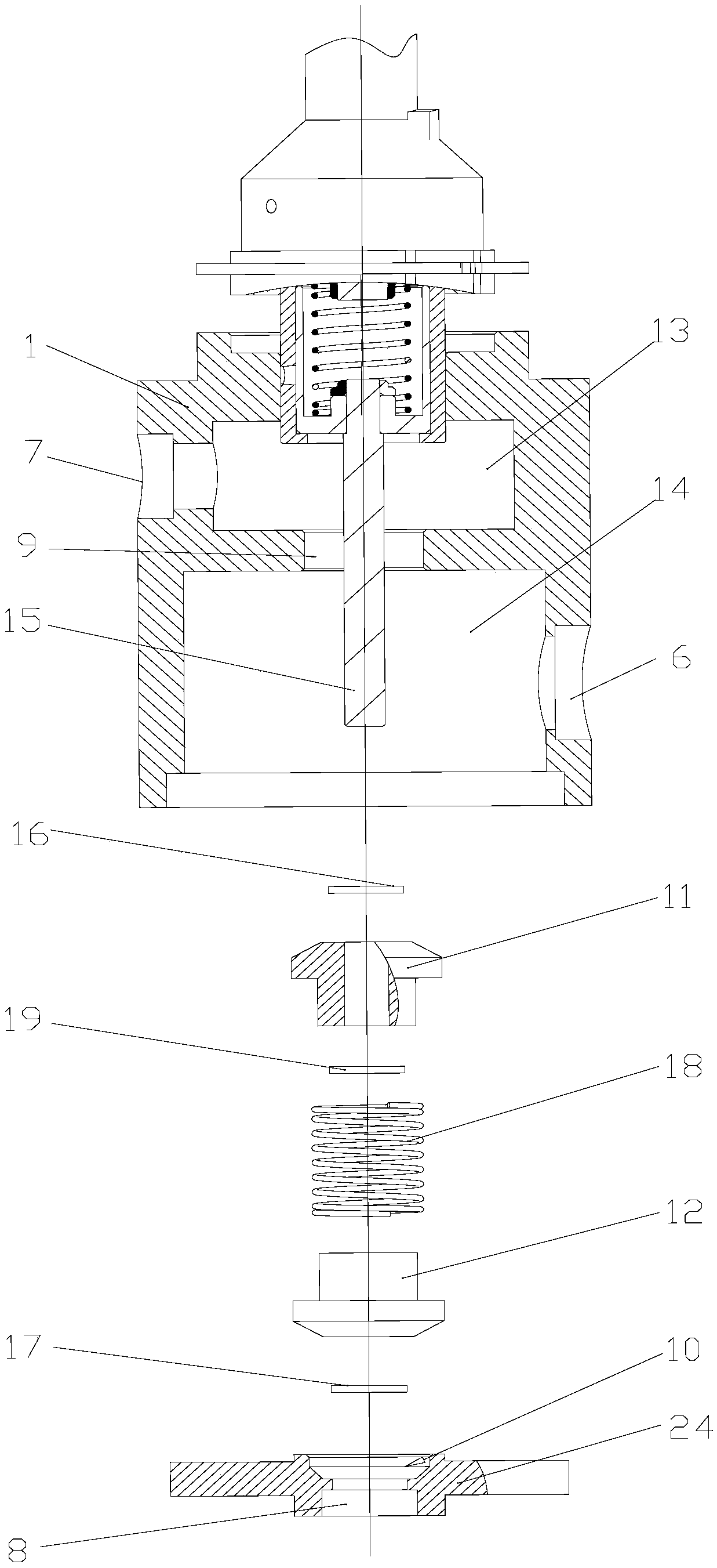 Three-way valve