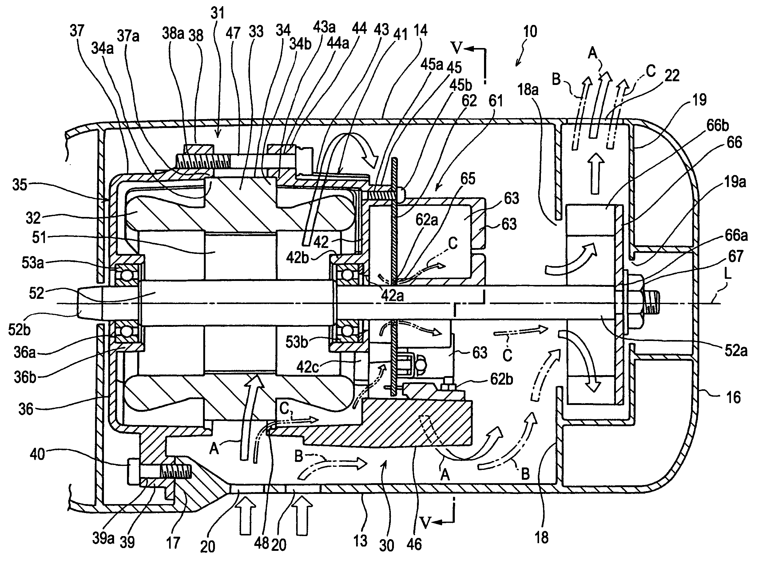 Portable power working machine