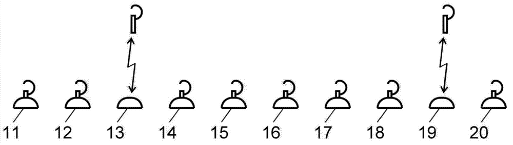 Transmitting radio signals between a headset and a base station