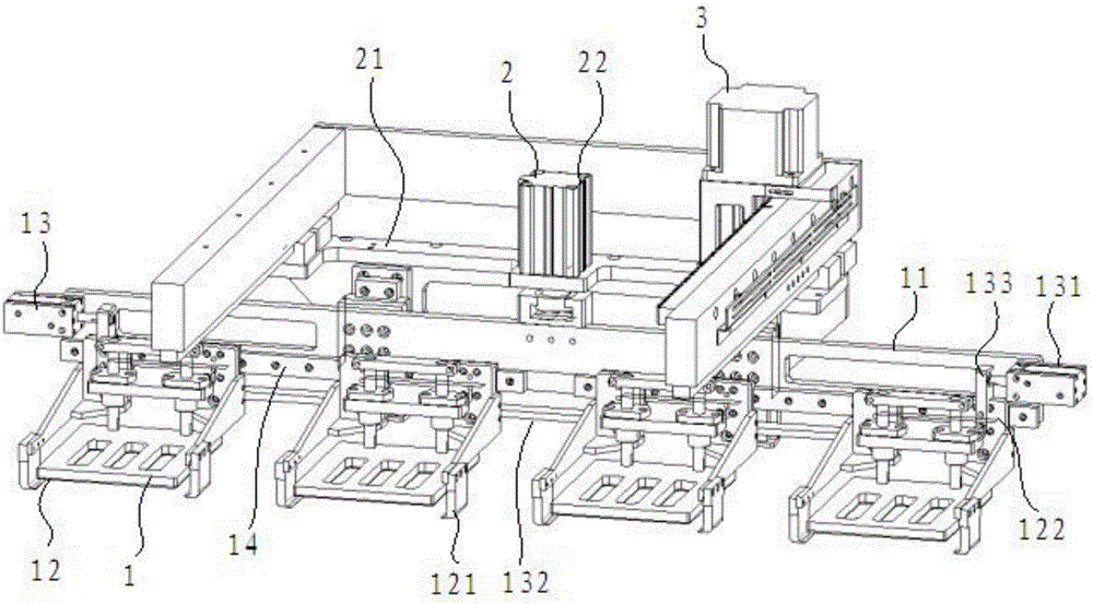 Cell grabbing device and hot press