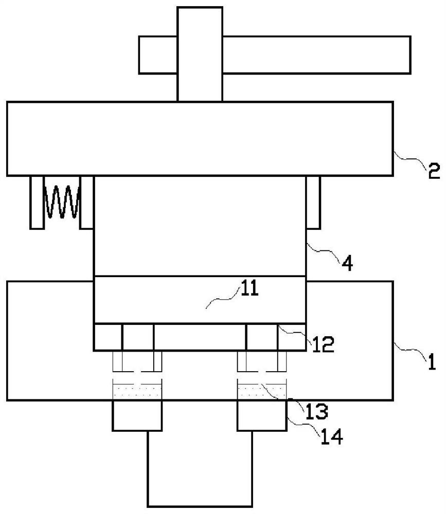 Anti-deformation automatic protection pneumatic bench vise