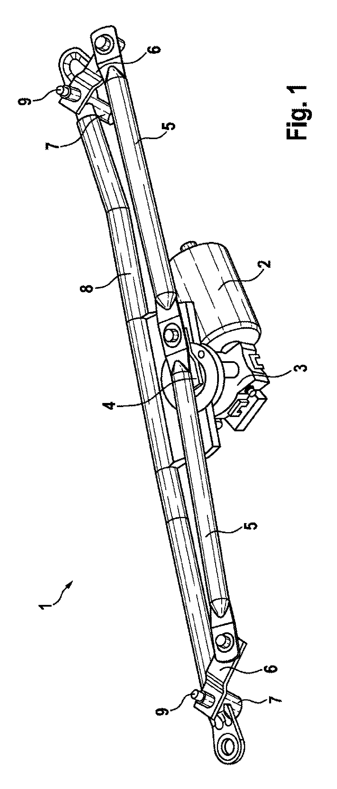 Windscreen wiper device