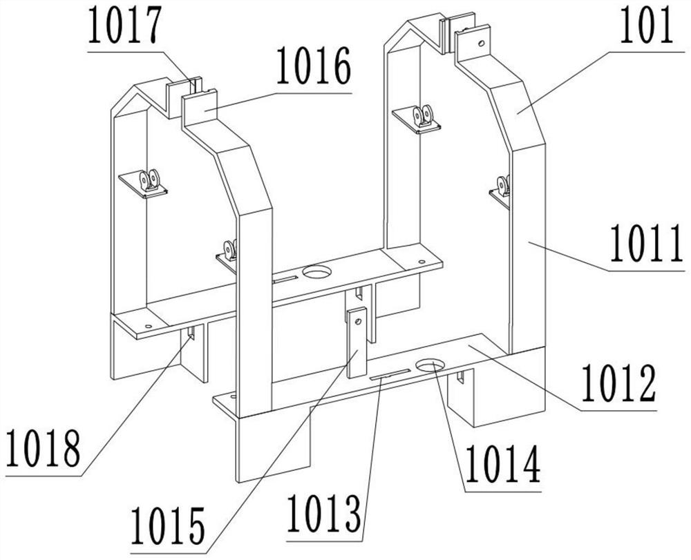 Collapse-prevention tunnel construction disaster prevention and reduction structure