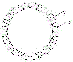 Energy-saving and environment-friendly furnace end