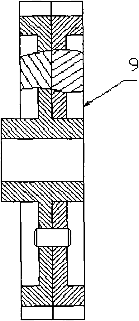 Crankshaft driving mechanism of press machine