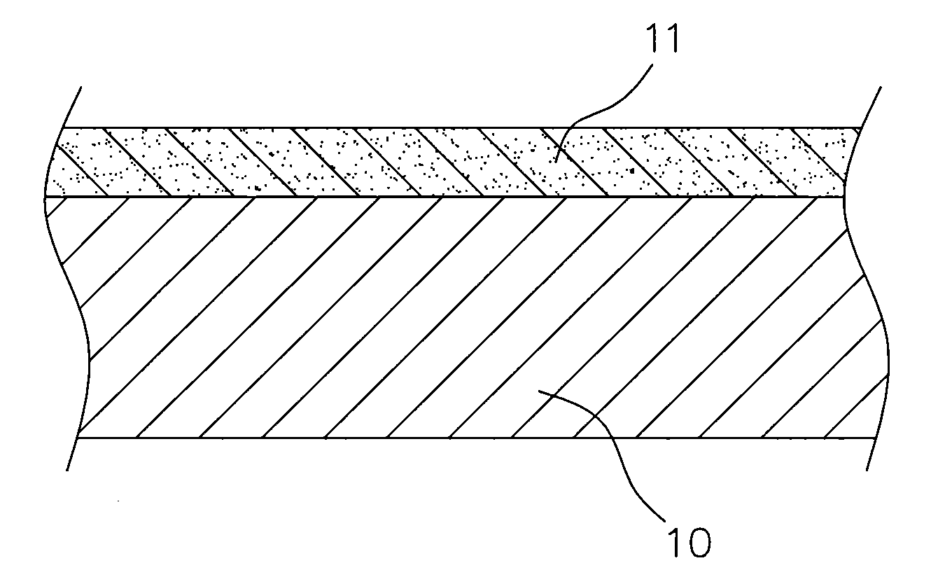 Wall device capable of changing colors according to temperature