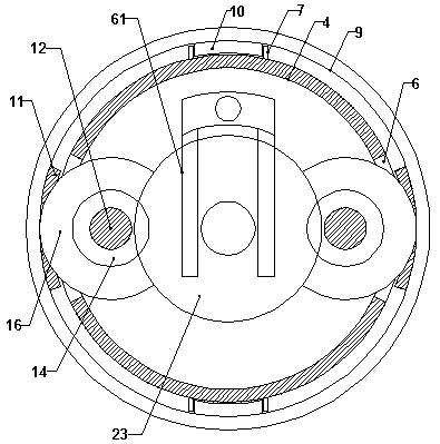 Adjustable-height anti-blocking vertical long shaft pump