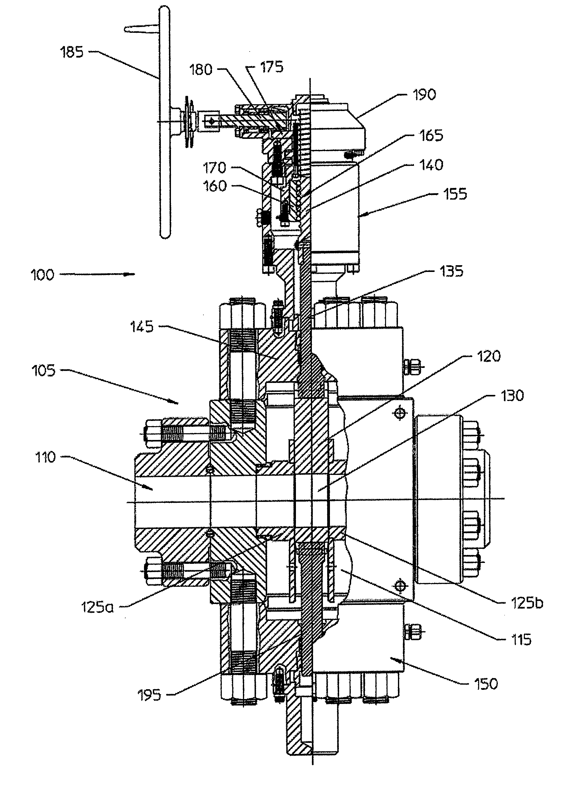 Low Torque Gate Valve Mechanism