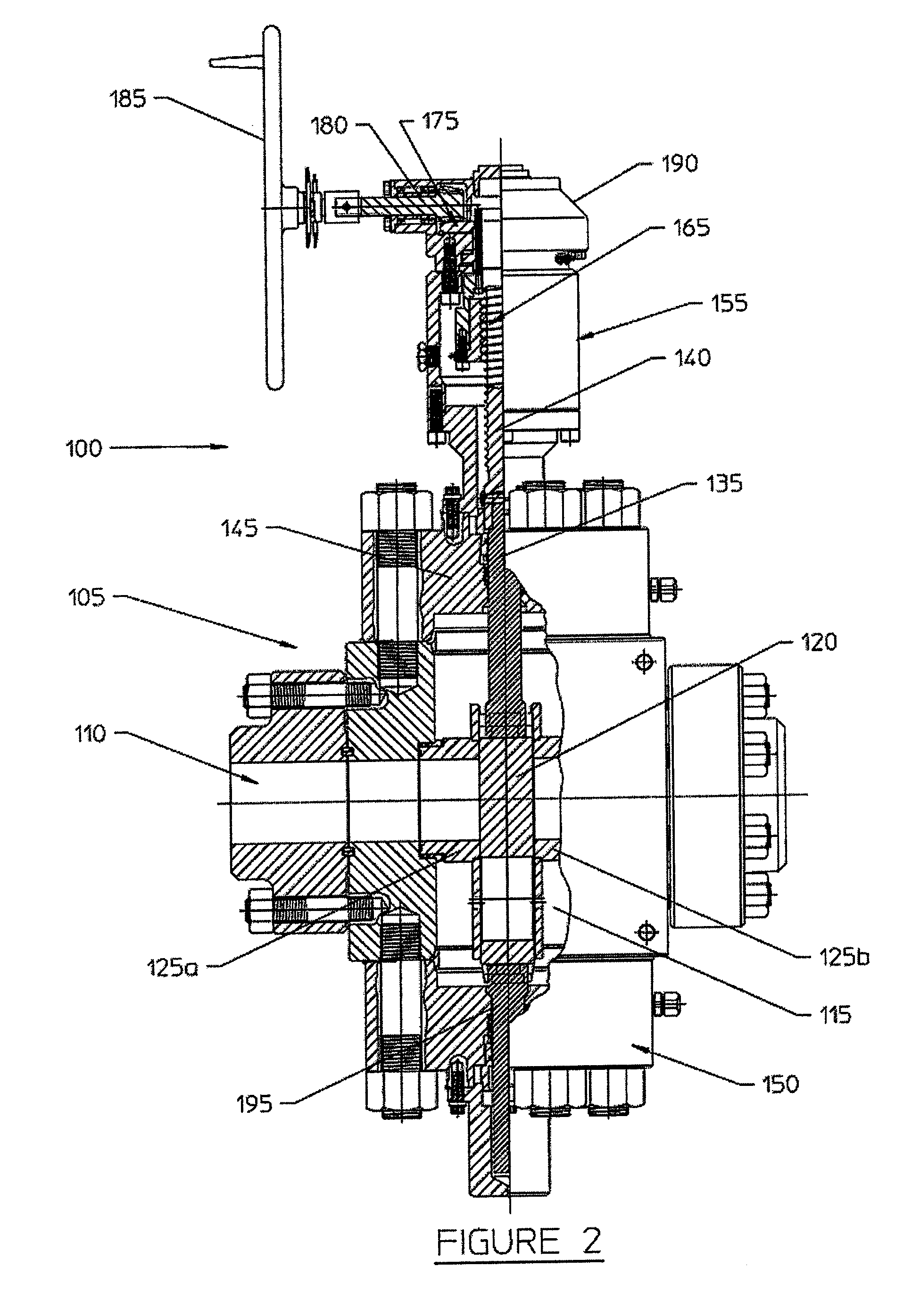 Low Torque Gate Valve Mechanism