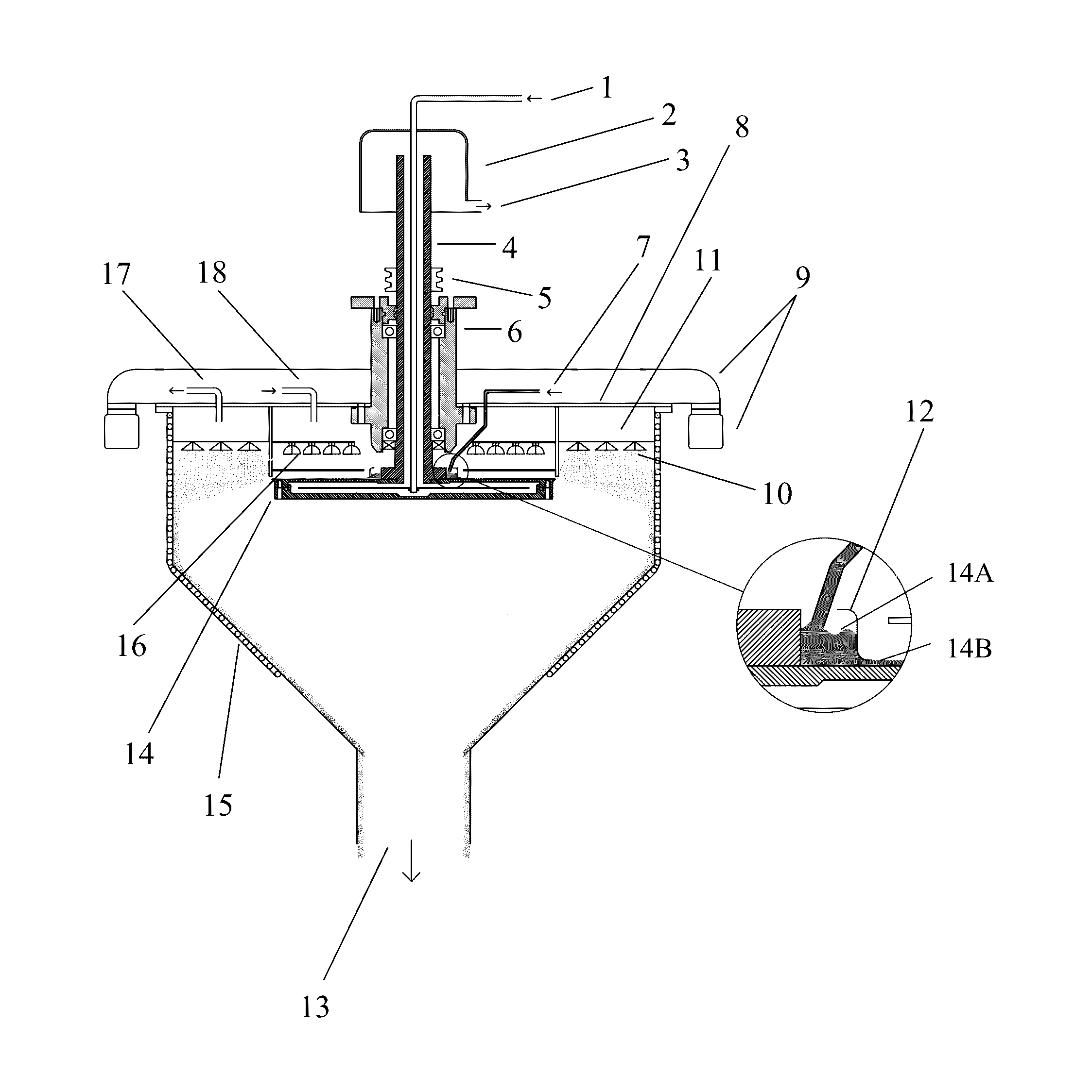 Method and system for enhancing polymerization and nanoparticle production