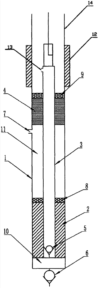 Packing type energy-saving oil production pump