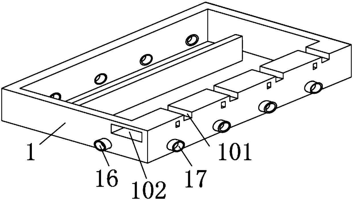 Lateral inflow uniform water distribution system of wetland system