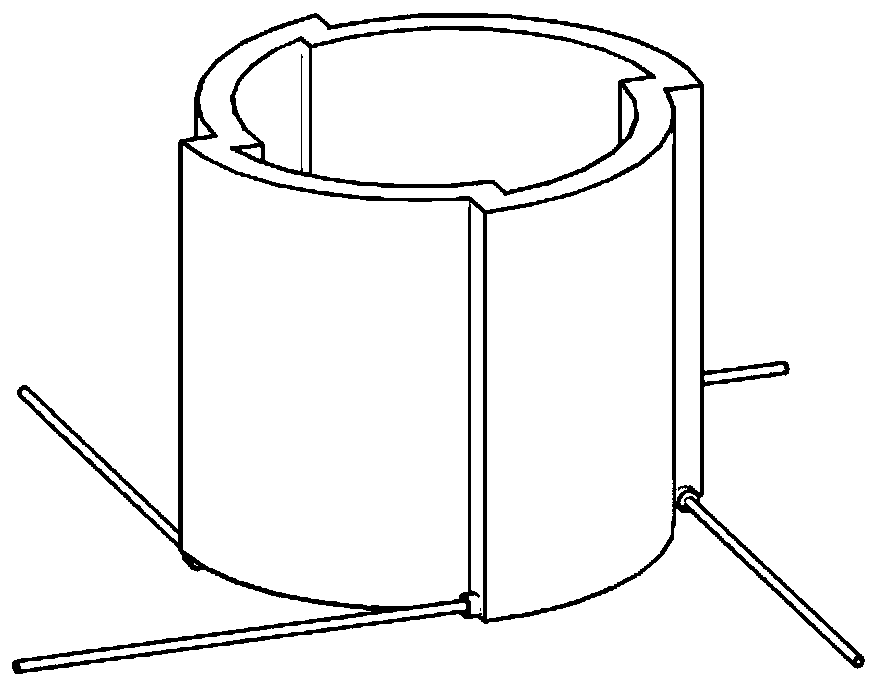 Argon microwave discharge plasma assisted methane and air swirling combustion device and method