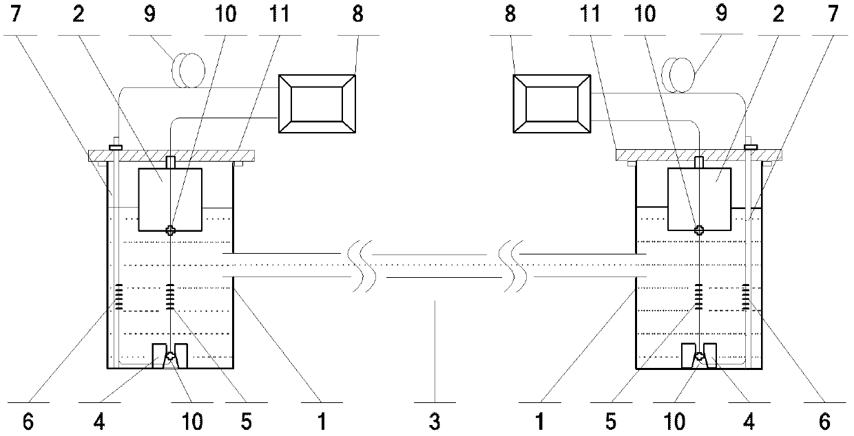 Laser beat frequency sensing technology-based high-precision inclinator and measurement method