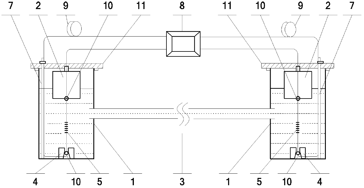 Laser beat frequency sensing technology-based high-precision inclinator and measurement method