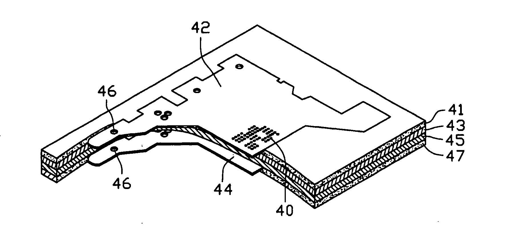 Multi-layer printed circuit board