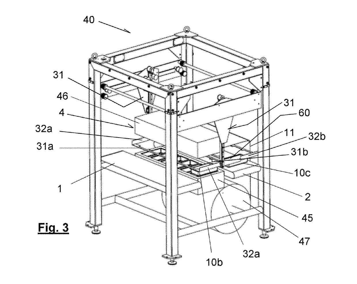 Work station for a packaging line and a packaging line comprising at least two of said work stations