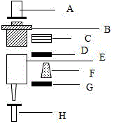 Vitamin B12 aptamer affinity column, and preparation method and application thereof