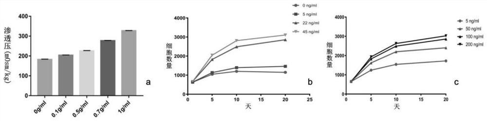 Neural stem cell induced differentiation culture medium and induced differentiation method