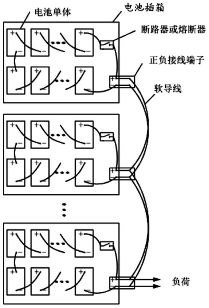 Energy storage battery module and echelon utilization system