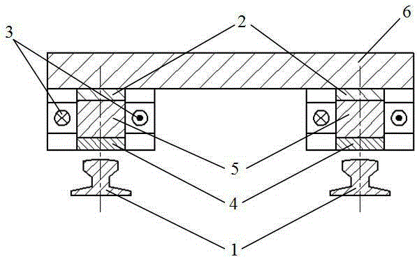 Hybrid braking excitation structure for maglev train