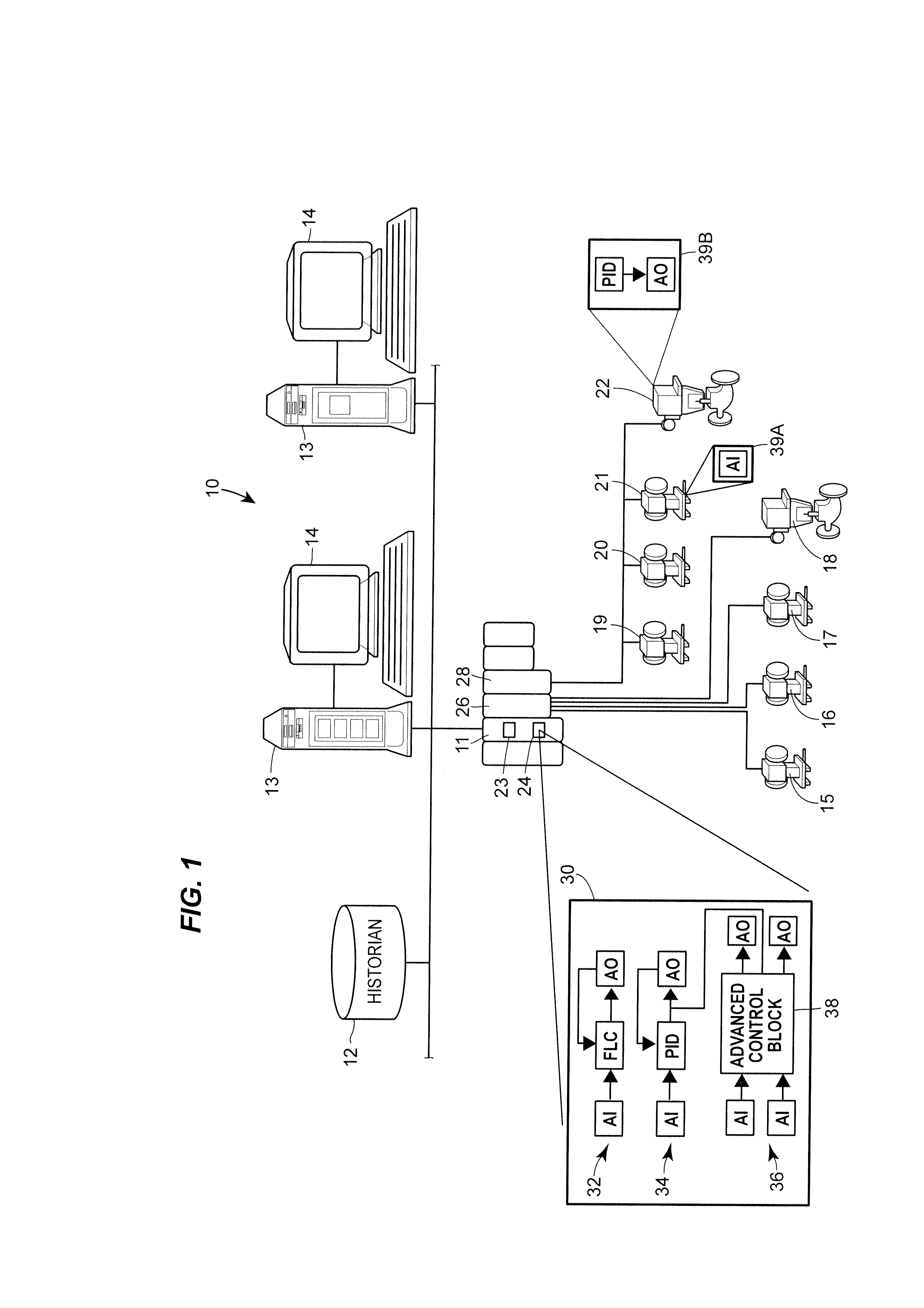 Compensating for setpoint changes in a non-periodically updated controller