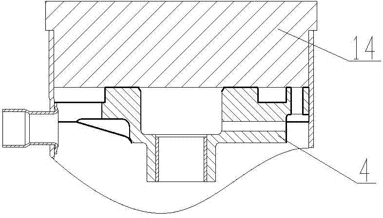 Fully-sealed scroll compressor and assembly method thereof