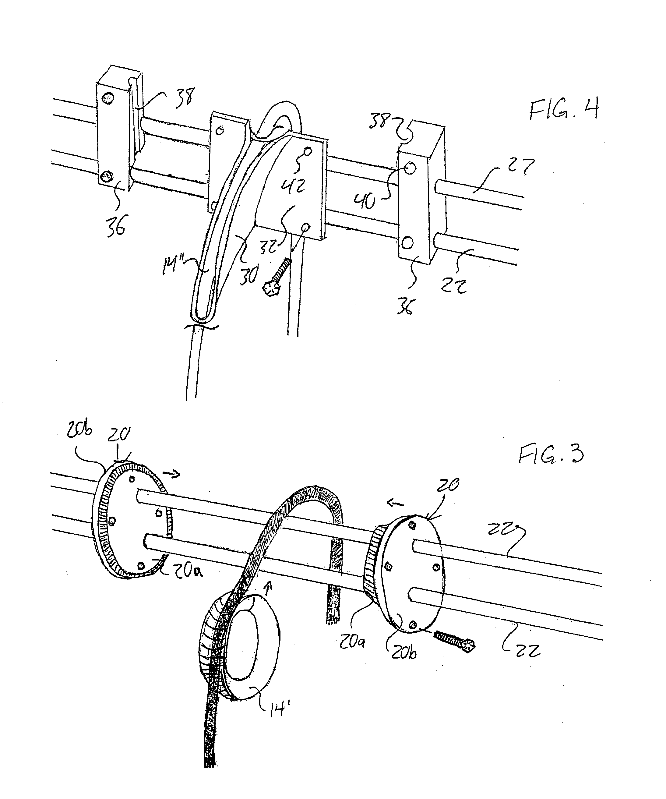 Replaceably Lined Cable Guides and Tensioning Roller for Drill Line Slip and Cut Operations on a Drilling Rig