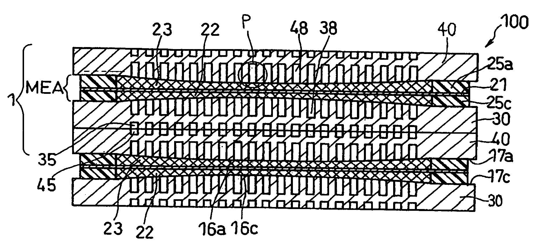 Polymer electrolyte fuel cell