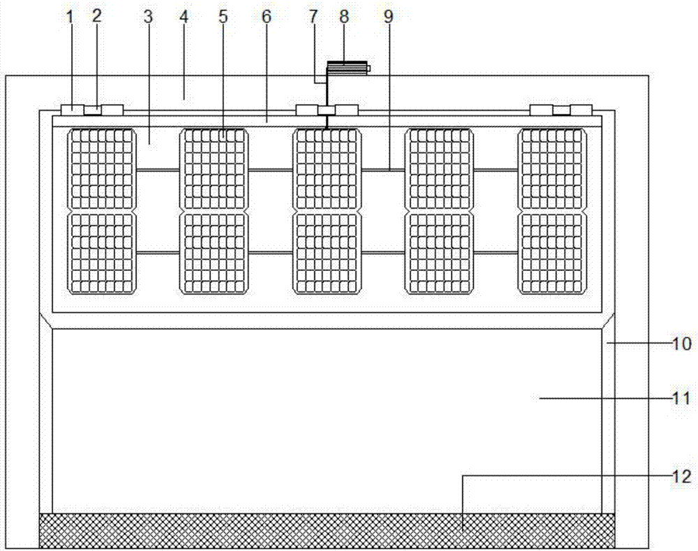 Novel photovoltaic glass window and lighting device