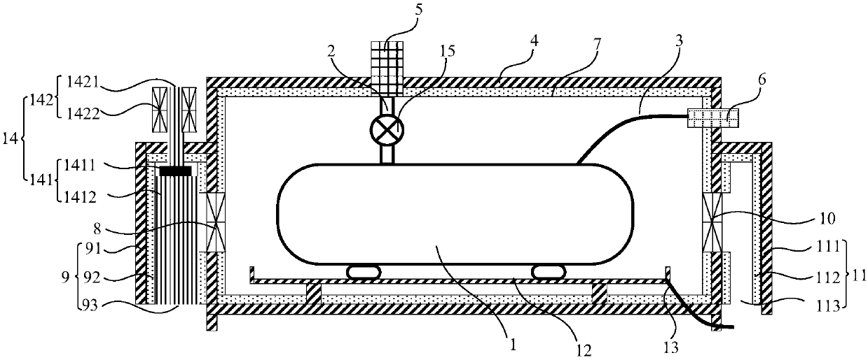 A mechanical pump noise reduction device