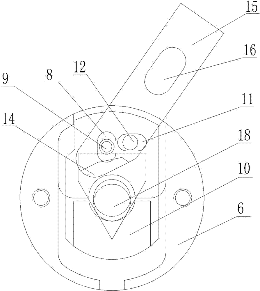 A workpiece automatic clamping device