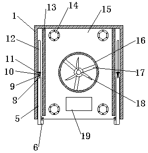 Access-controlled electrical cabinet