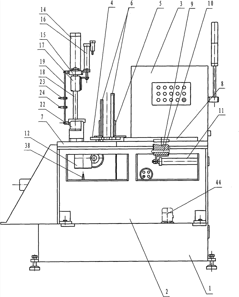 Piston ring coping machine