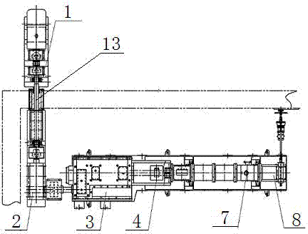 Gun propellant mixing and extruding device