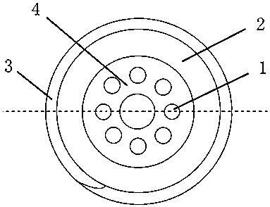 Container port capable of enabling the flow rate of liquid outlet to be uniform