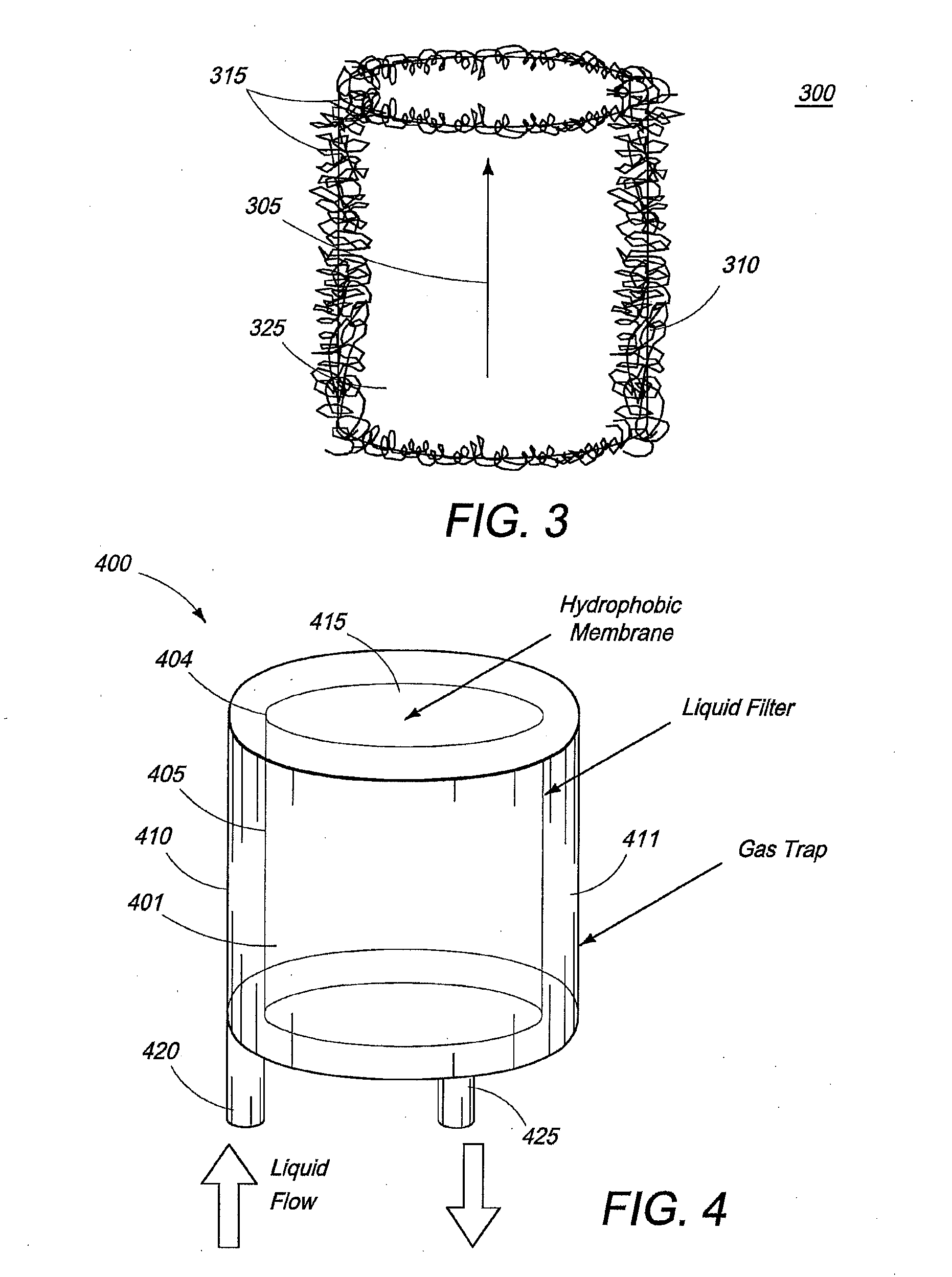 Carbon dioxide gas removal from a fluid circuit of a dialysis device