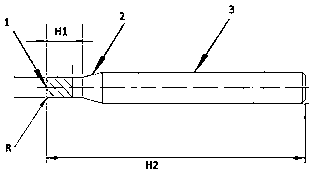 Diamond coating silicon nitride ceramic integral cutter, preparation method thereof and application of cutter in graphite