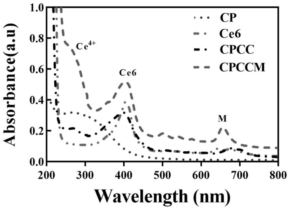 Bionic nano material as well as preparation method and application thereof