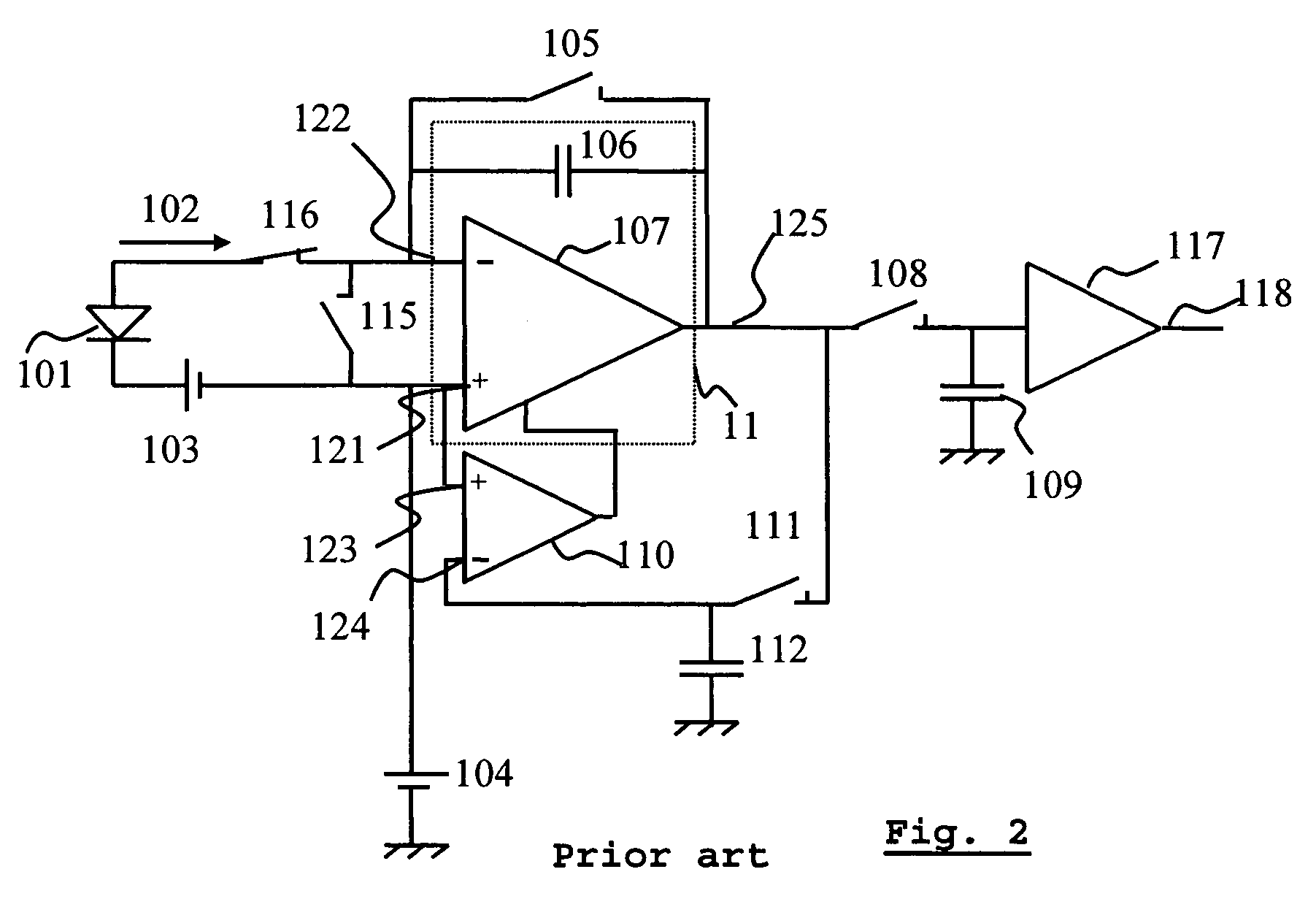 Read-out circuit for infrared detectors