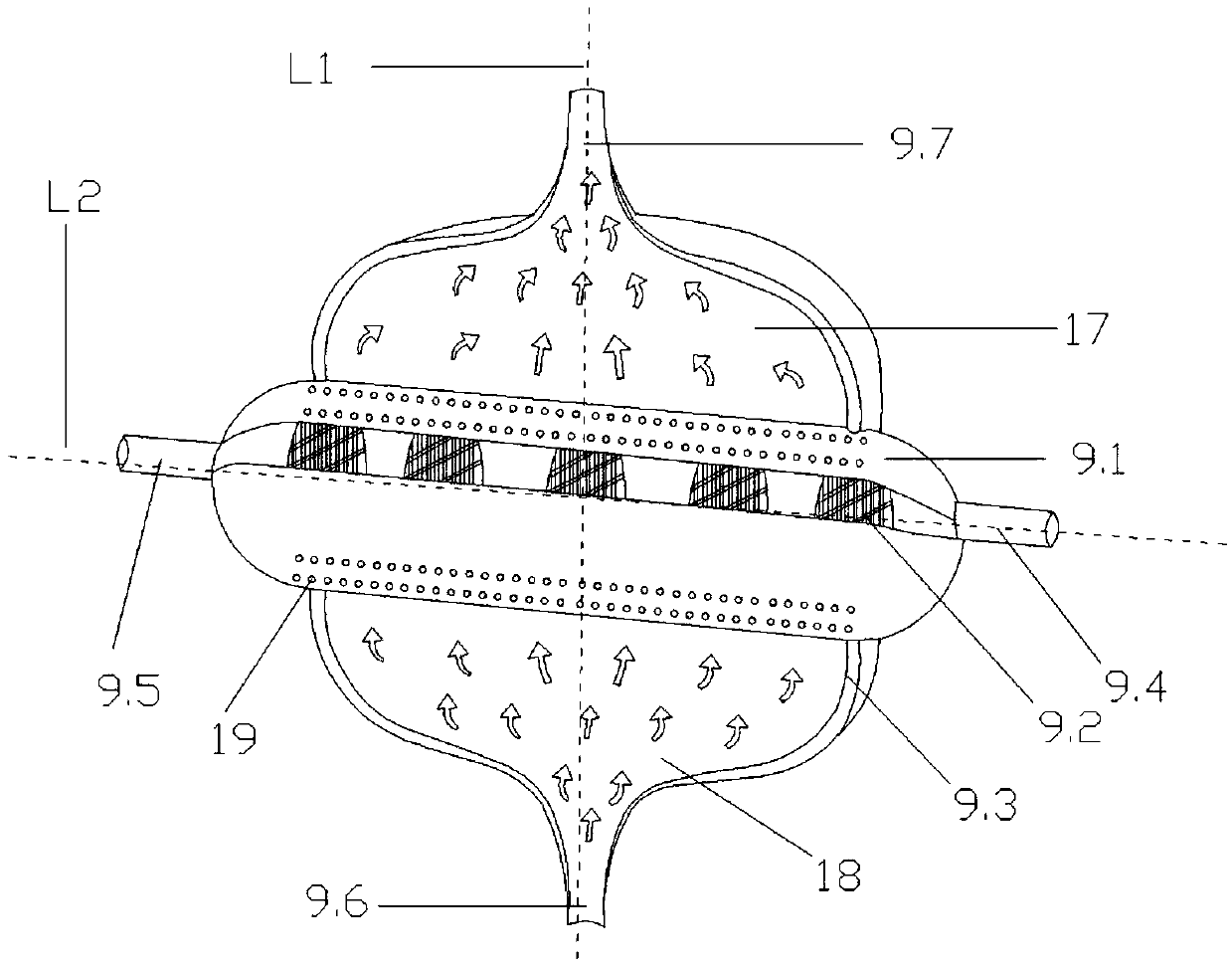 Apparatus for fluidized loading or removal of cryoprotectants from biological tissues