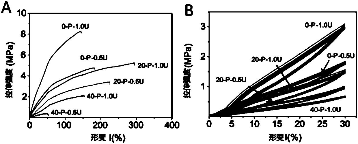 Isocyanate crosslinked polyethylene glycol-polyglycerol sebacate bio-elastomer as well as preparation method and application thereof