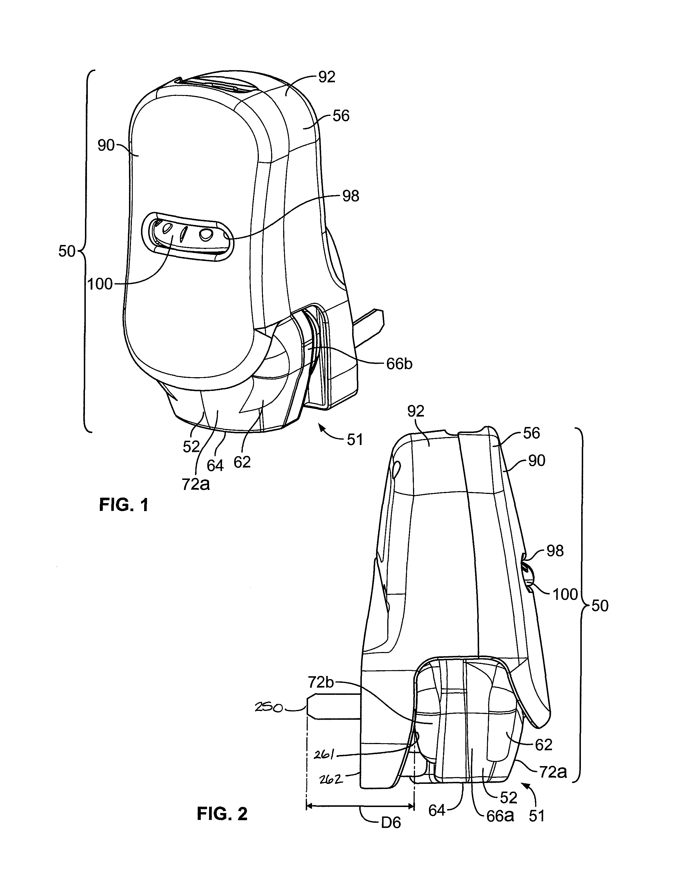 Rotatable plug assembly and housing for a volatile material dispenser