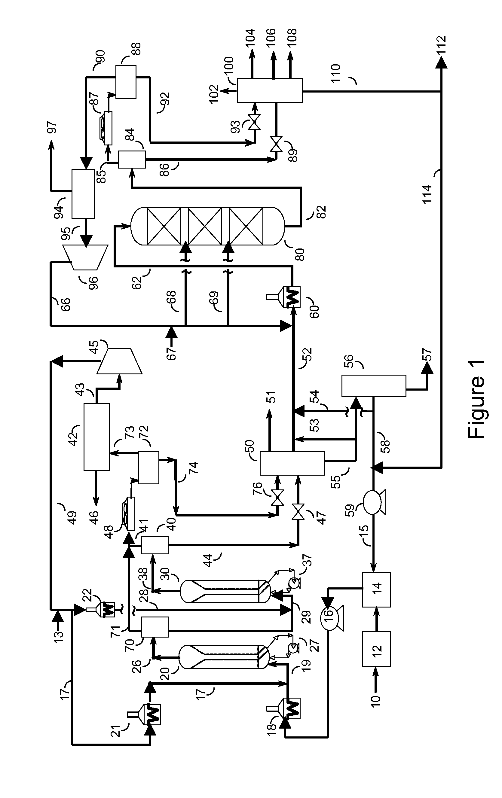 Coal conversion process and products, comprising two direct ebullated bed liquefaction stages and a fixed bed hydrocracking stage