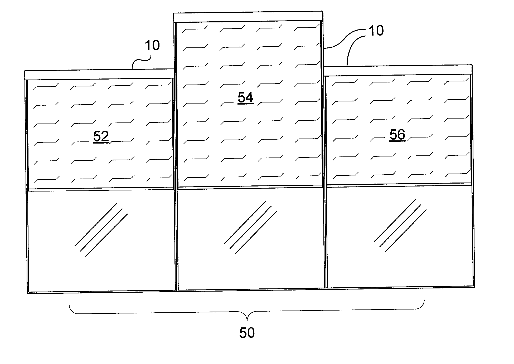 Control for positioning multiple barriers apparatus and method